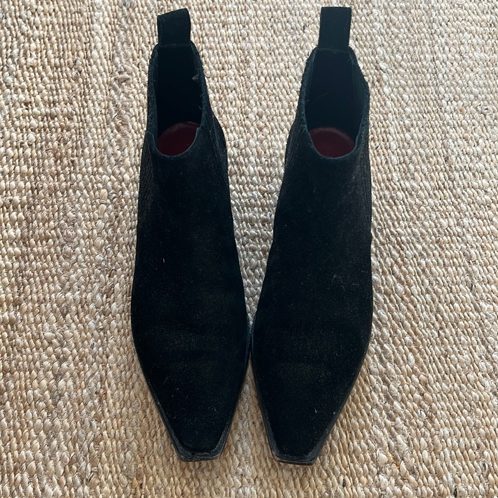 Aeyde suede Bea boots